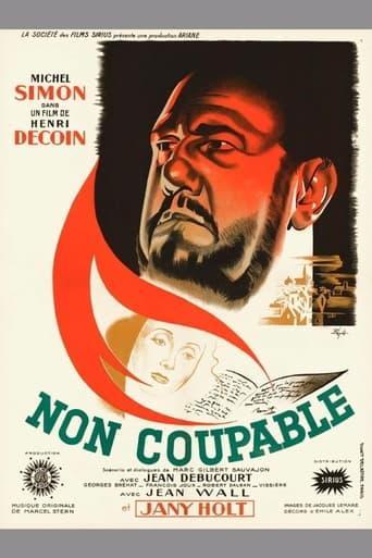 Non coupable poster