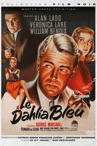 Le Dahlia bleu poster