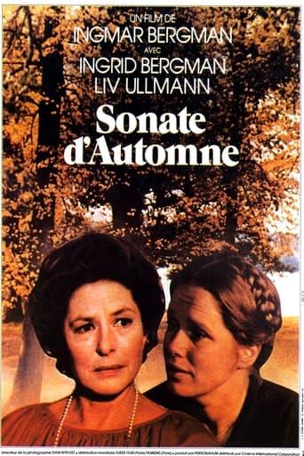 Sonate d'automne poster