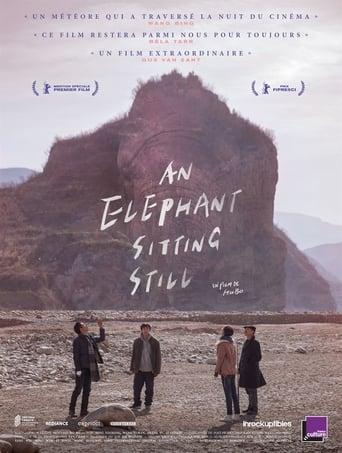 An Elephant Sitting Still poster