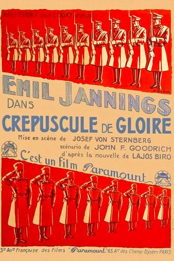 Crépuscule de gloire poster