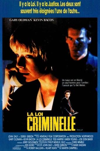 La loi criminelle poster