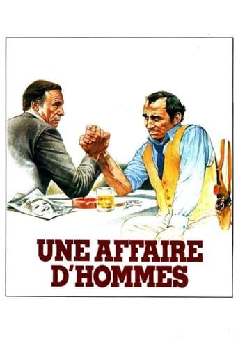 Une affaire d'hommes poster