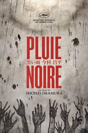 Pluie noire poster