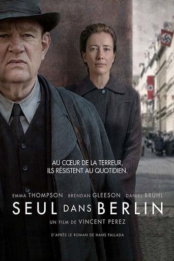 Seul dans Berlin poster