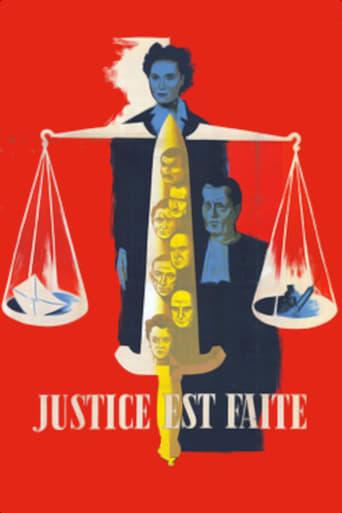 Justice est faite poster