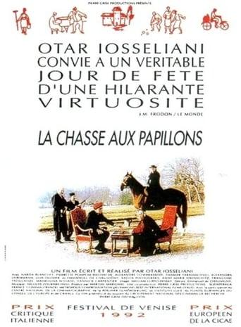 La Chasse aux papillons poster