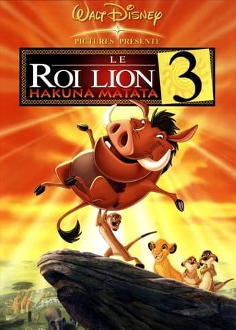 Le Roi lion 3 : Hakuna matata poster