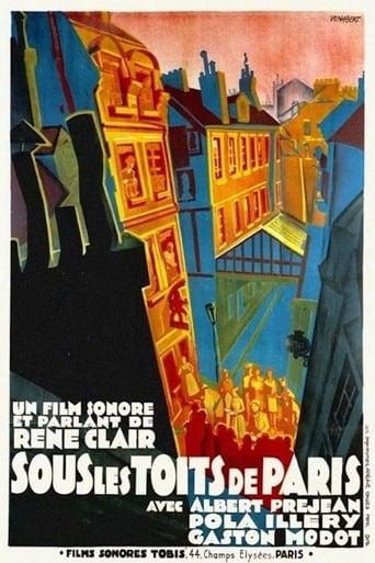 Sous les toits de Paris poster