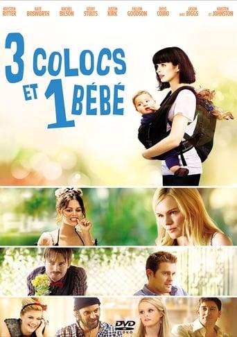 3 colocs et 1 bébé poster