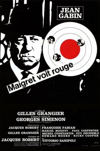 Maigret voit rouge poster