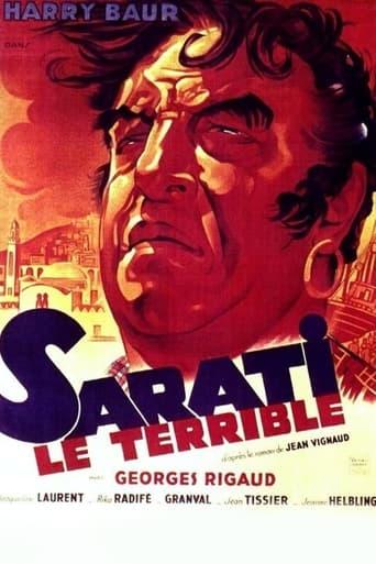 Sarati, le terrible poster