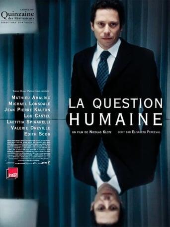 La Question humaine poster