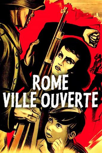 Rome, ville ouverte poster