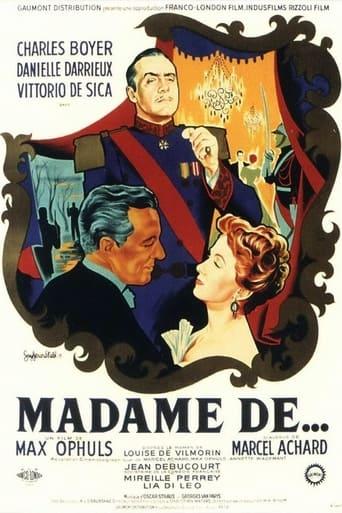 Madame de… poster