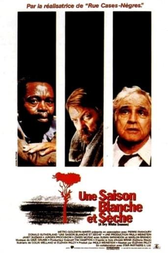 Une Saison blanche et sèche poster