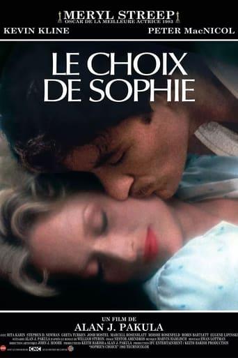 Le choix de Sophie poster