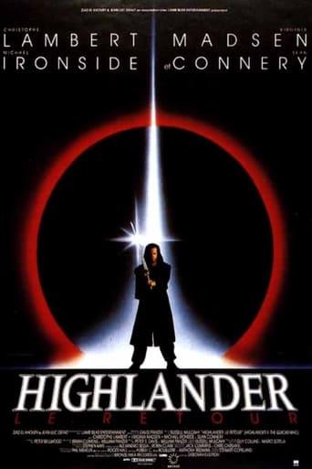 Highlander, le retour poster