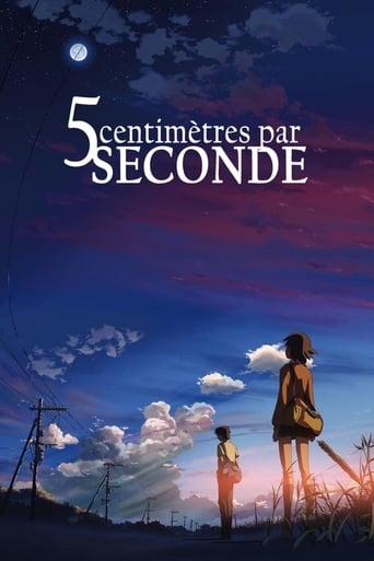 5 centimètres par seconde poster