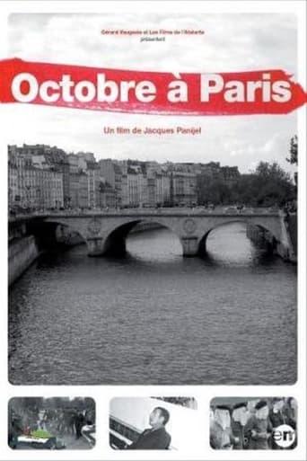 Octobre à Paris poster