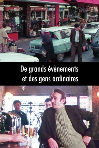 De grands événements et des gens ordinaires poster