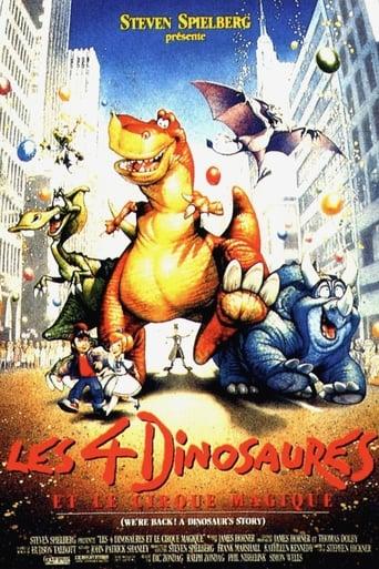 Les quatre dinosaures et le cirque magique poster