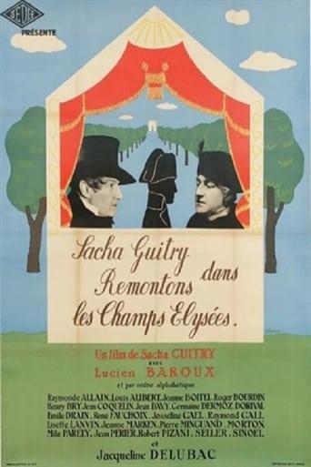 Remontons les Champs-Elysées poster