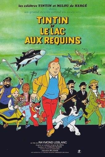 Tintin et le lac aux requins poster