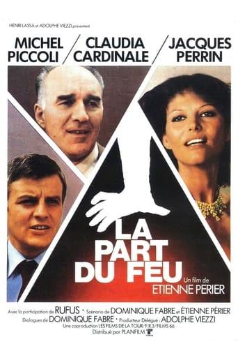 La Part du feu poster