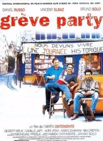 Grève party poster