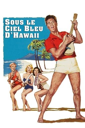 Sous le ciel bleu d'Hawaii poster