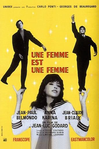 Une femme est une femme poster