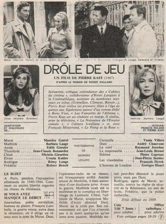 Drôle de jeu poster