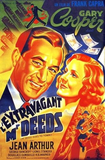 L'Extravagant Mr. Deeds poster