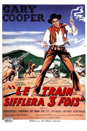 Le train sifflera trois fois poster