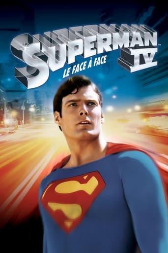 Superman IV : Le Face‐à‐face poster