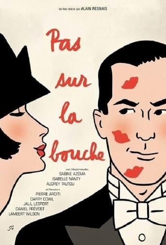 Pas sur la bouche poster