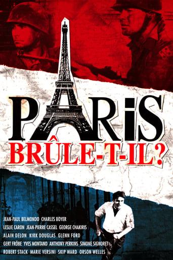 Paris brûle-t-il ? poster