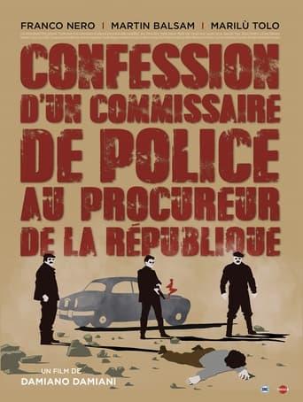 Confession d'un commissaire de police au procureur de la République poster