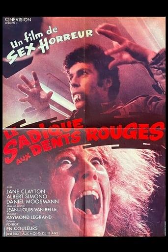 Le sadique aux dents rouges poster