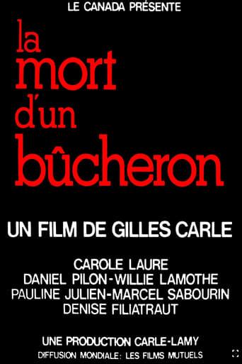 La mort d'un bûcheron poster