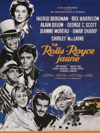 La Rolls-Royce jaune poster