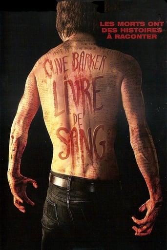 Livre de sang poster