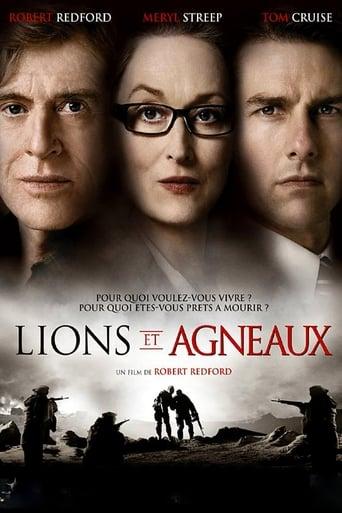 Lions et agneaux poster