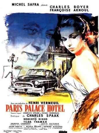 Paris, Palace Hotel poster