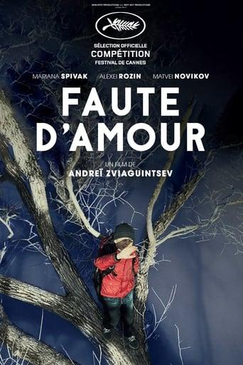 Faute d'amour poster