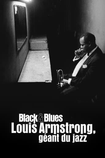 Louis Armstrong's Black & Blues poster