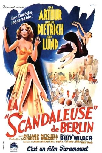 La Scandaleuse de Berlin poster