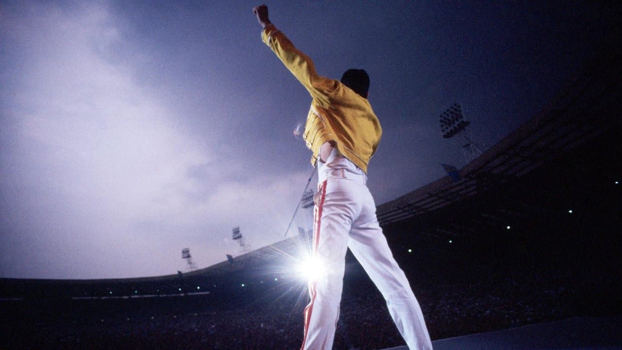 Freddie Mercury - The Great Pretender backdrop