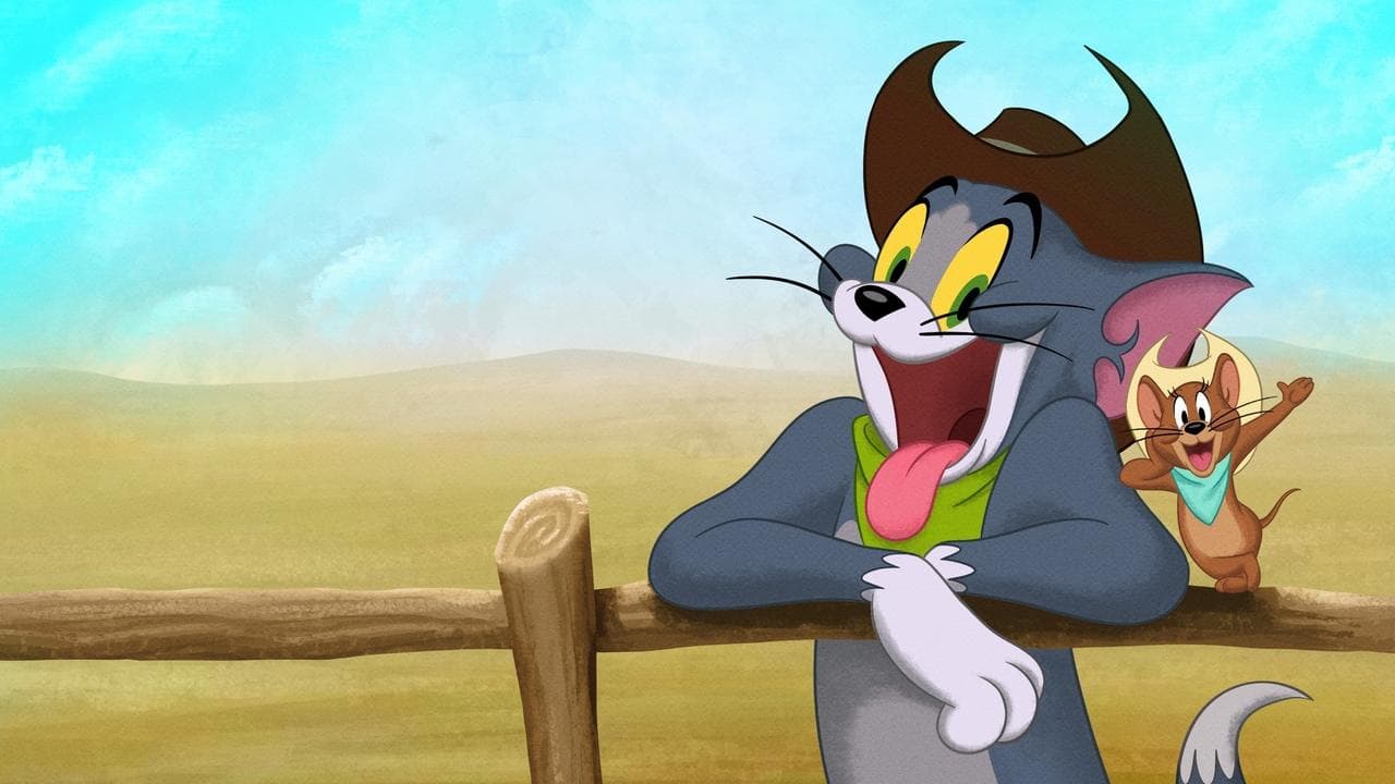 Tom & Jerry au Far West backdrop
